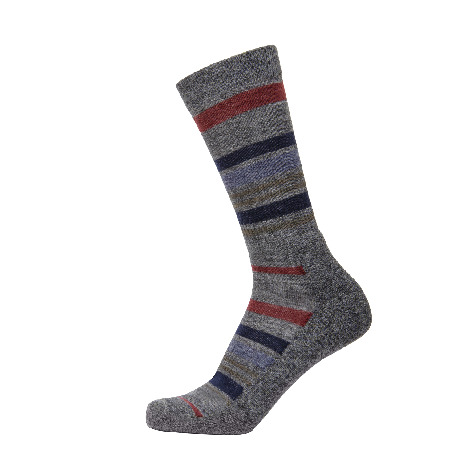 Men’s Cushioned Merino Everyday Stripe Sock - British brand Pittch ...