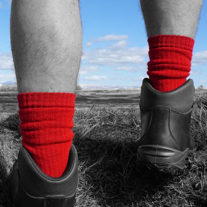 Men's Fully Cushioned Merino Walking Boot Sock - Pittch Merino Wool Socks