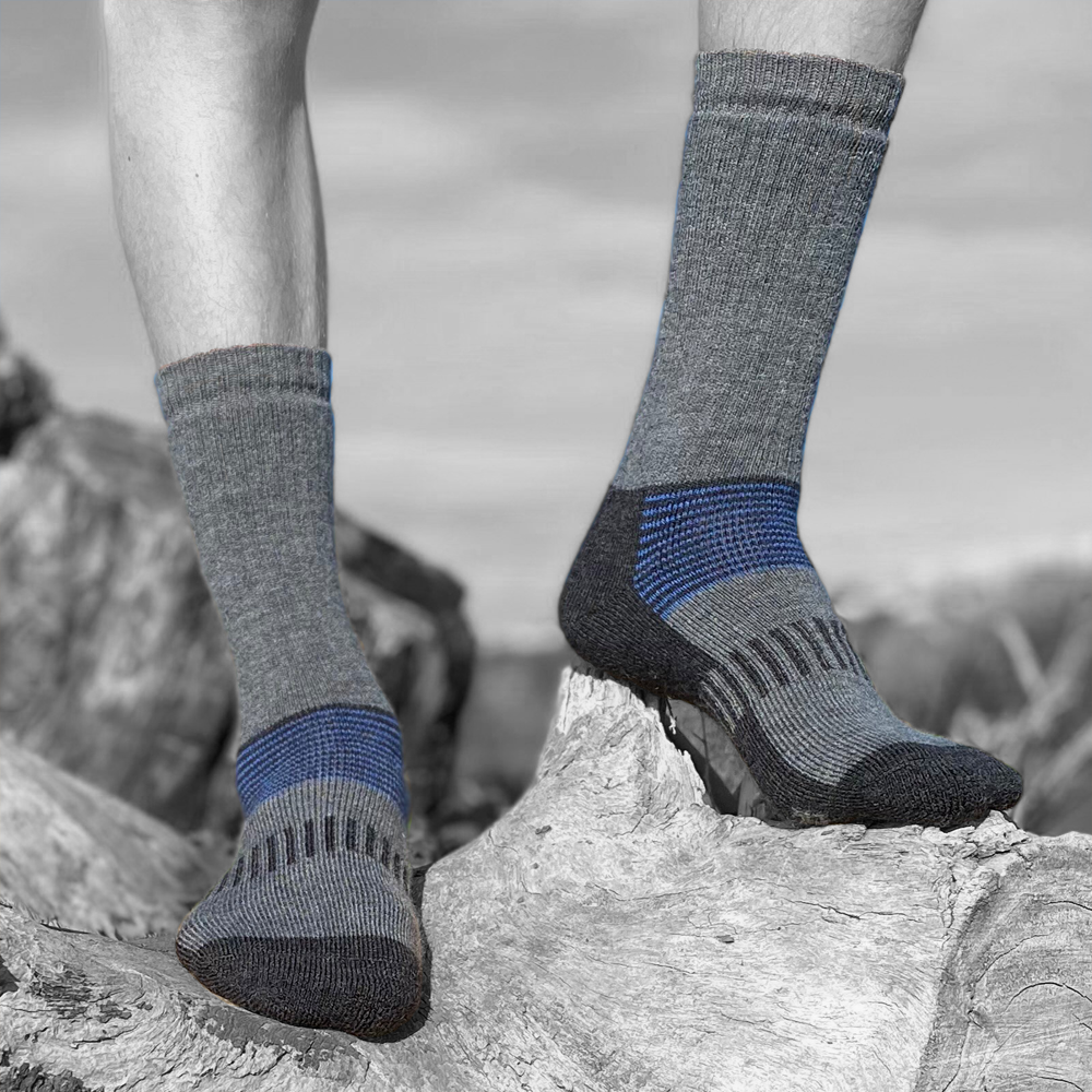 Women's Fully Cushioned Merino Walking Boot Sock - Pittch Merino Wool Socks