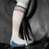 Knee Length ECRU Cushioned Boot sock