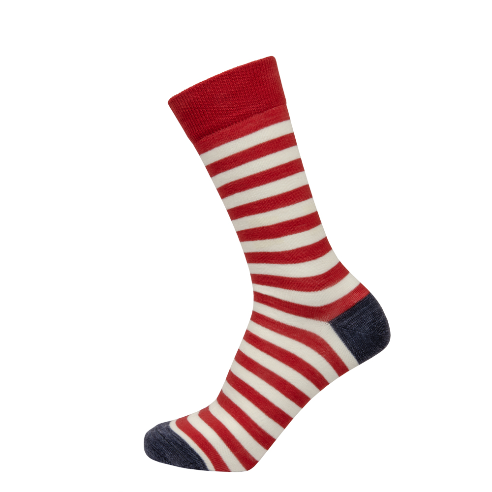 Women’s Fine Merino Two-Toned Stripe — worn