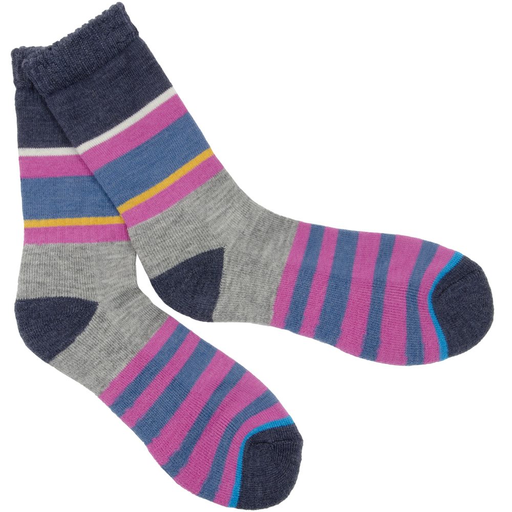Women's Cushioned Multi-Stripe Sock