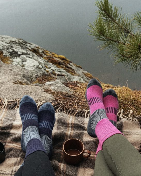 Women's Fully Cushioned Merino Walking Boot Sock